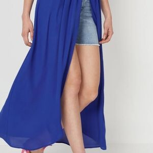 Blue Maxi Top